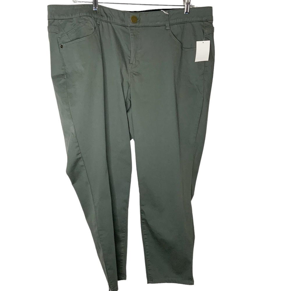 Wit & Wisdom thyme color absolution ankle skimmer. Size 22W. NWT